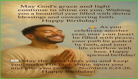 Happy Spiritual Birthday Wishes And Blessings
