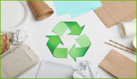 Why is recycled paper banned for use in food containers?