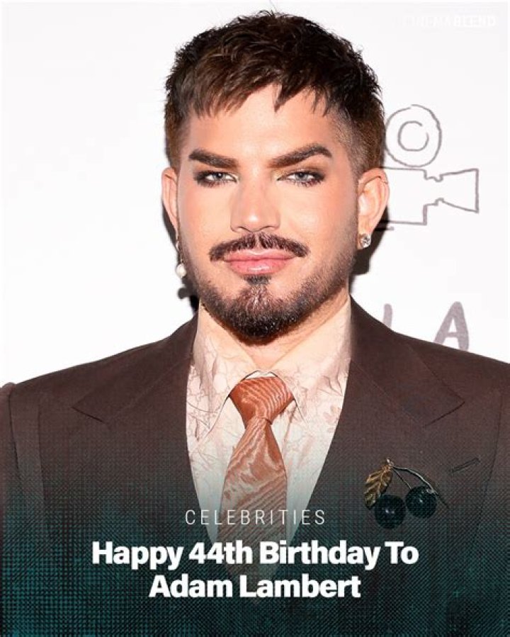 Adam Lambert's Birthday Wish - CelebMix