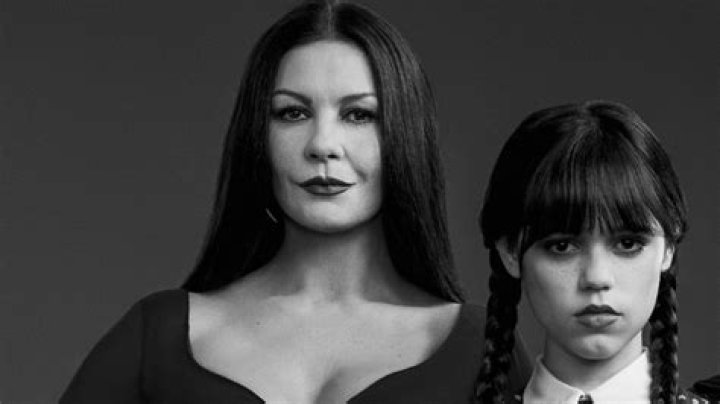 Catherine Zeta-Jones Is Portrayed As Morticia Addams In “Wednesday”