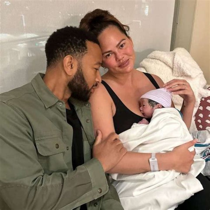 Chrissy Teigen and John Legend share the first photo of their newborn son