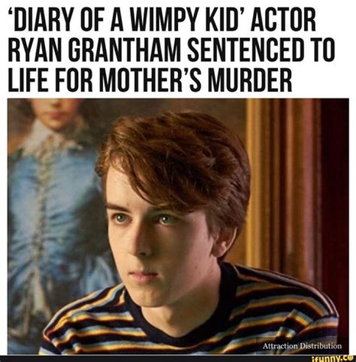 Diary Of A Wimpy Kid Actor Arrested: Ryan Grantham, Sentenced To Life In Prison For Shooting To Death Of His Mother