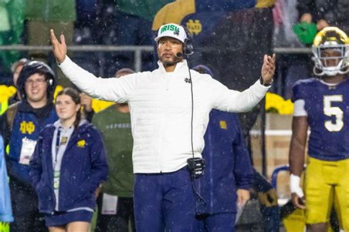 Did Marcus Freeman play Notre Dame?
