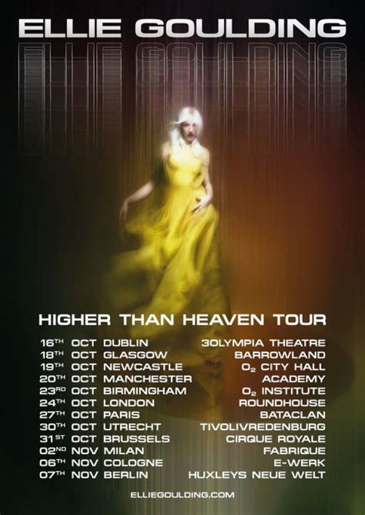 Ellie Goulding U.S. Tour Dates Announced