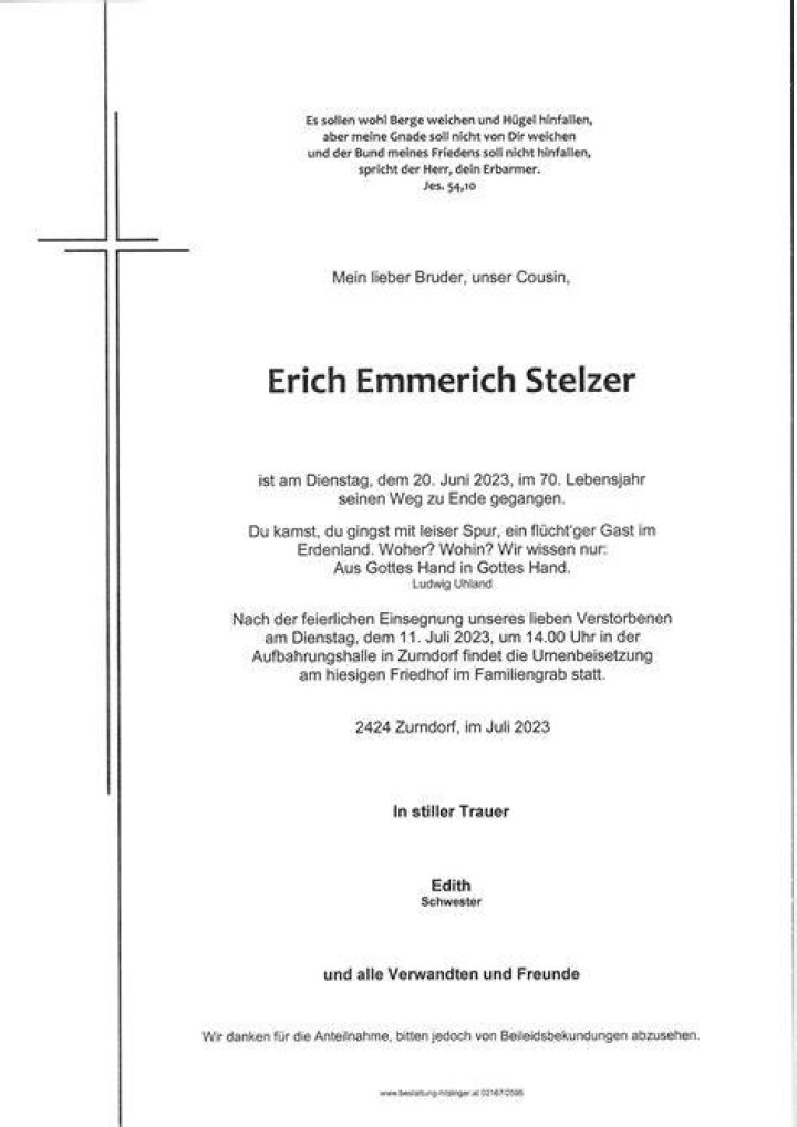 erich-stelzer-cause-of-death Erich Stelzer wiki, bio, age, height, cause of death, net worth, family