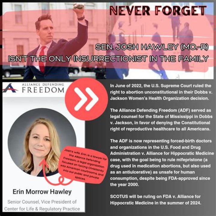 Erin Morrow Hawley Age – Josh Hawley’s Wife & Family Facts