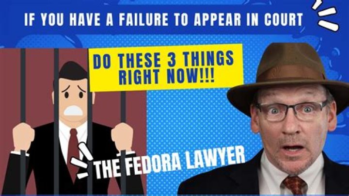 Failure to Appear in Court: Consequences & Responsibilities