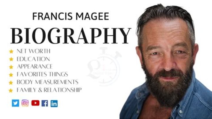 Francis Magee Net Worth, Age, Height, Bio, Birthday, Wiki!