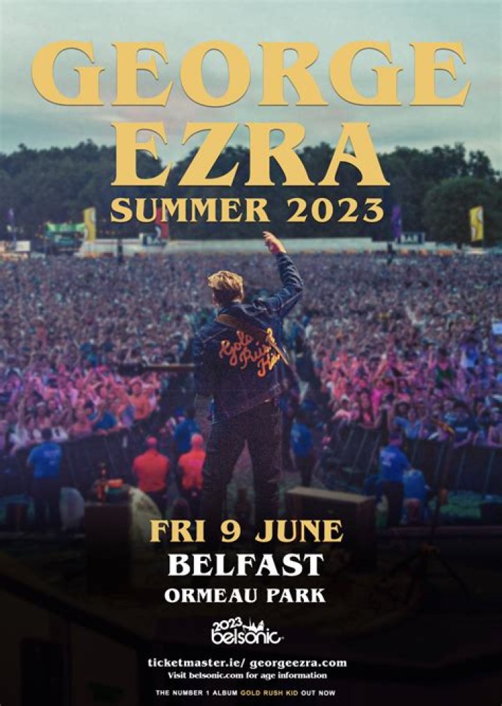 George Ezra announces 2019 UK arena tour