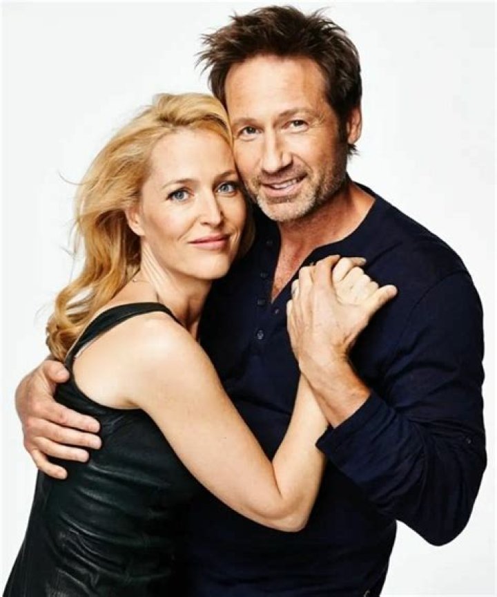 Gillian Anderson and David Duchovny