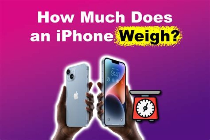 How much does an iphone 6 weigh