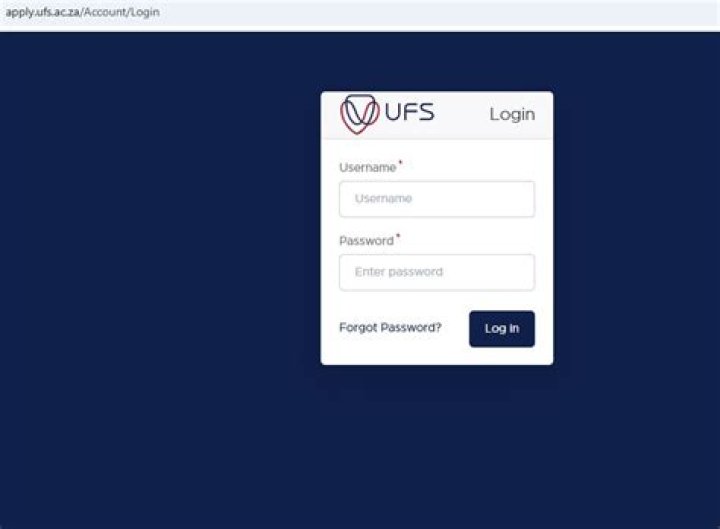 How To Login To Your UFS Self Service Portal, Change or Reset Your Password