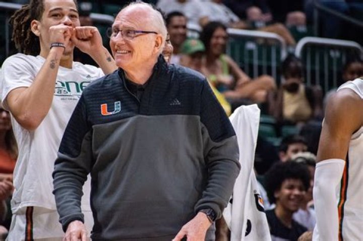 Jim Larranaga- The Head Coach Of The Miami Hurricanes