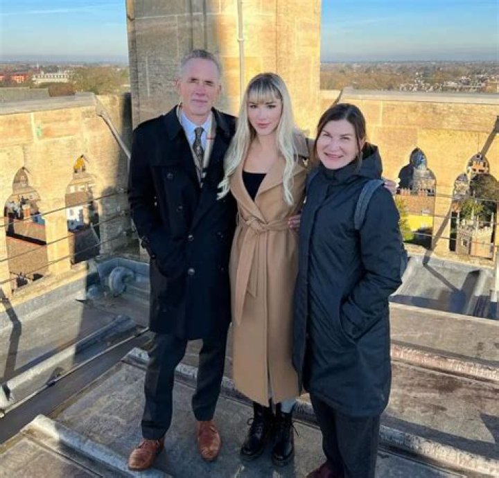 Jordan Peterson with his wife Tammy Roberts and their children