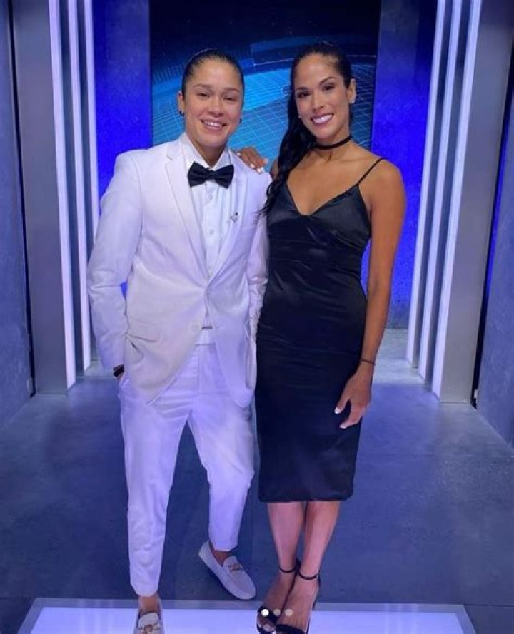 Kaycee Clark with her girlfriend Tayler Jimenez