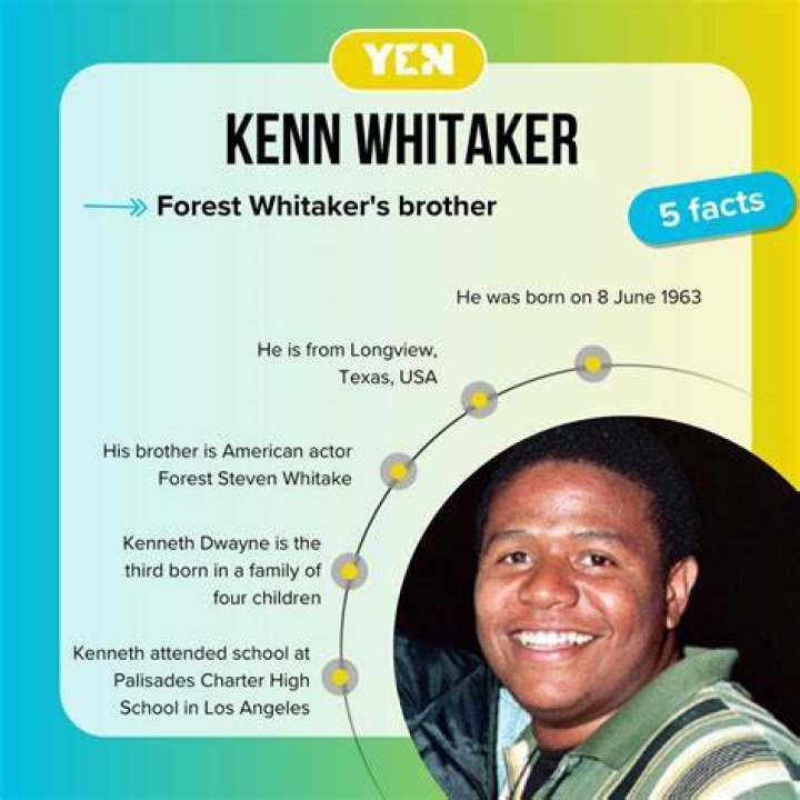 Kenn Whitaker- All About The Brother Of Famous Actor Forest Whitaker