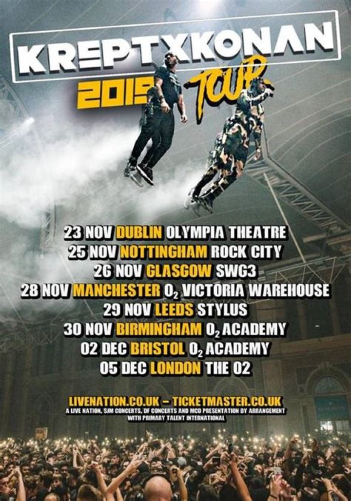 Krept & Konan Announce 2019 UK & Ireland Tour Dates