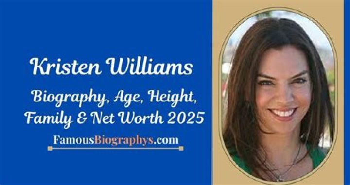 Kris Williams - Net Worth, Age, Height, Birthday, Bio, Wiki!