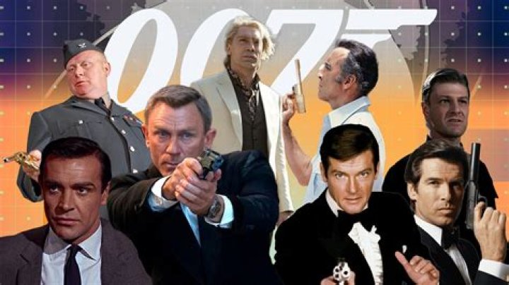 List of All James Bond Actors In Order Of Appearance By Year With Pictures