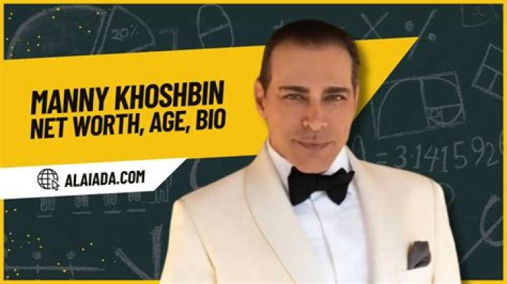 Manny Khoshbin- Bio, Wiki, Age, Height, Net Worth, Relationship, Career