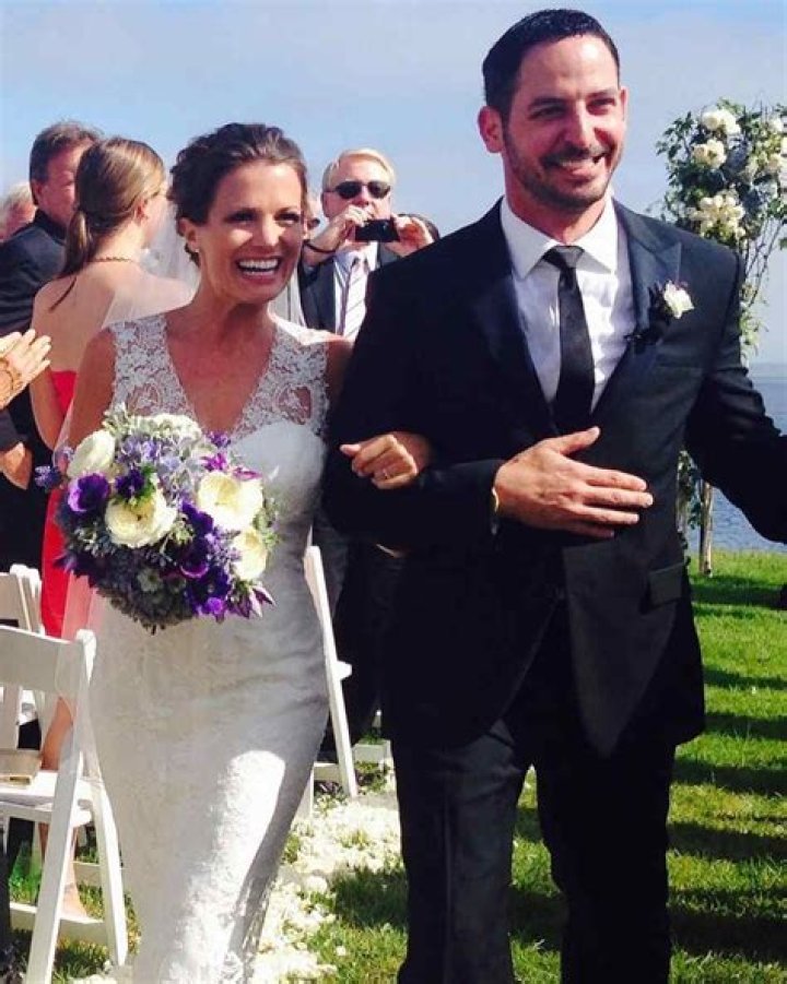 Melissa Claire Egan with her husband Matt Katrosar
