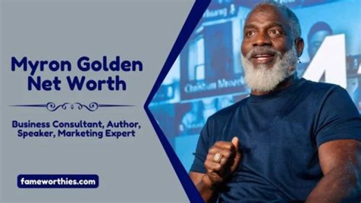 Myron Golden Bio Net Worth