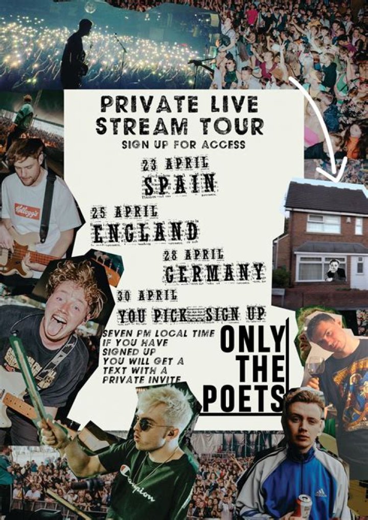 Only The Poets: The Private Livestream Tour