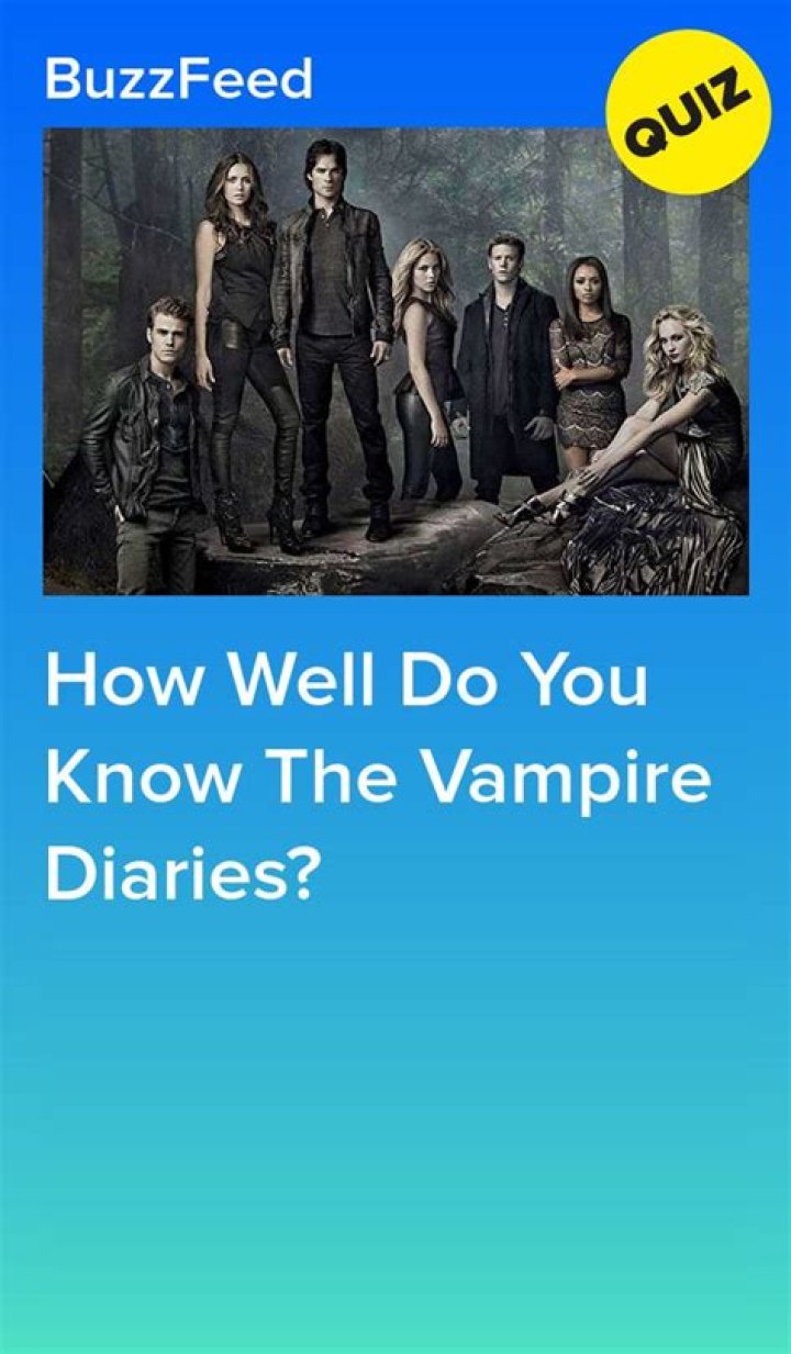 Quiz: How Well Do You Know The Vampire Diaries?