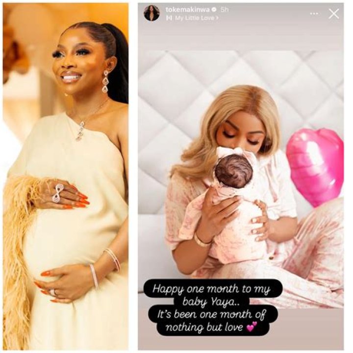 Reactions As Toke Makinwa Celebrates Father's NNPC Chairmanship