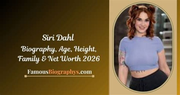 Siri Neal - Net Worth, Age, Height, Birthday, Bio, Wiki!