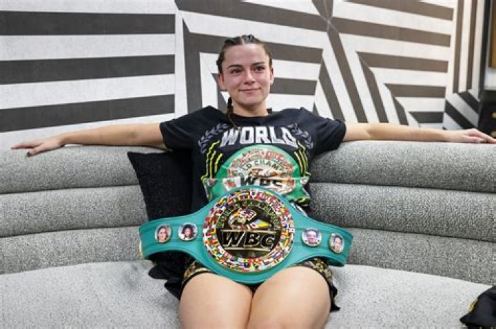 Skye Nicolson's boxing career was aided by Eddie Hearn