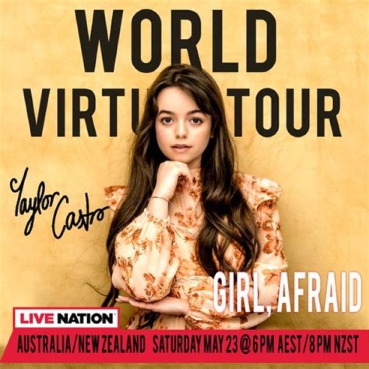 Taylor Castro announces 'Girl, Afraid' Virtual World Tour with Live Nation