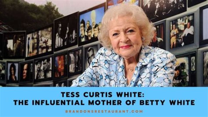 
Tess Curtis White- All About Betty White’s Mother	