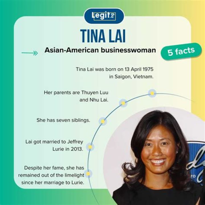 Tina Lai Age Wiki, Biography Height, Children, Net Worth