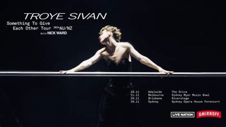 Troye Sivan announces 2024 'Something to Give Each Other' Tour