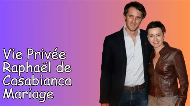Vie Privée Raphaël De Casabianca Mariage Vie Privée Raphaël De Casabianca Mariage