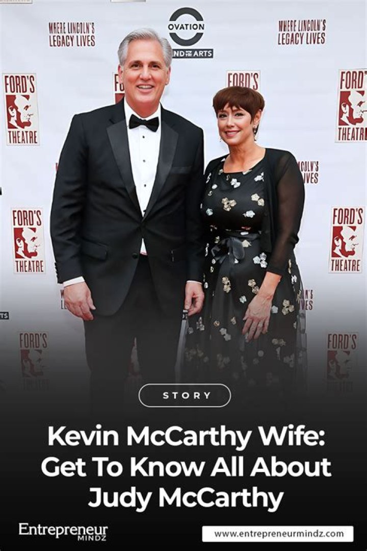 Who is Judy Mccarthy? Get To Know Kevin McCarthy Wife