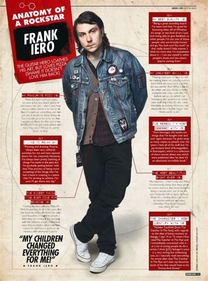 Why Fans Love Frank Iero