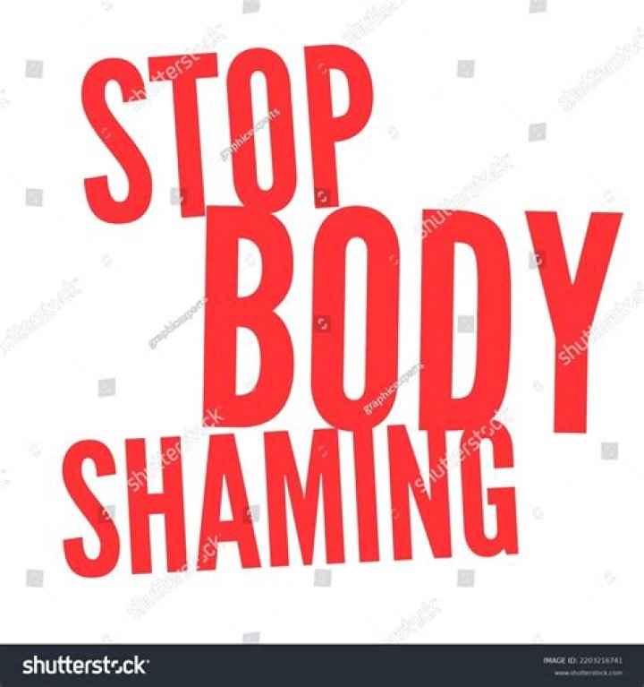Why people need to stop body shaming